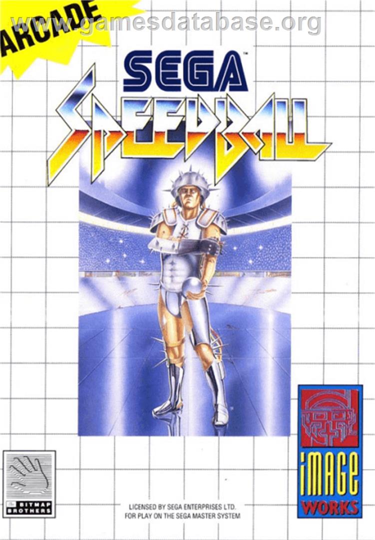 Speedball - Sega Master System - Artwork - Box