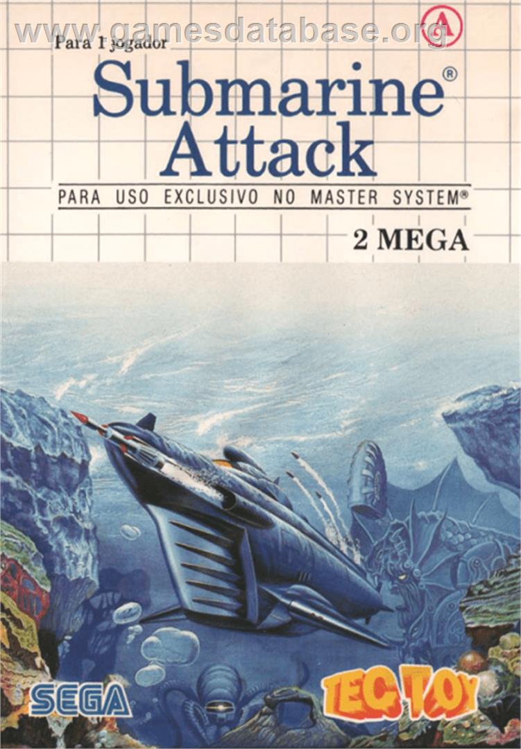 Submarine Attack - Sega Master System - Artwork - Box