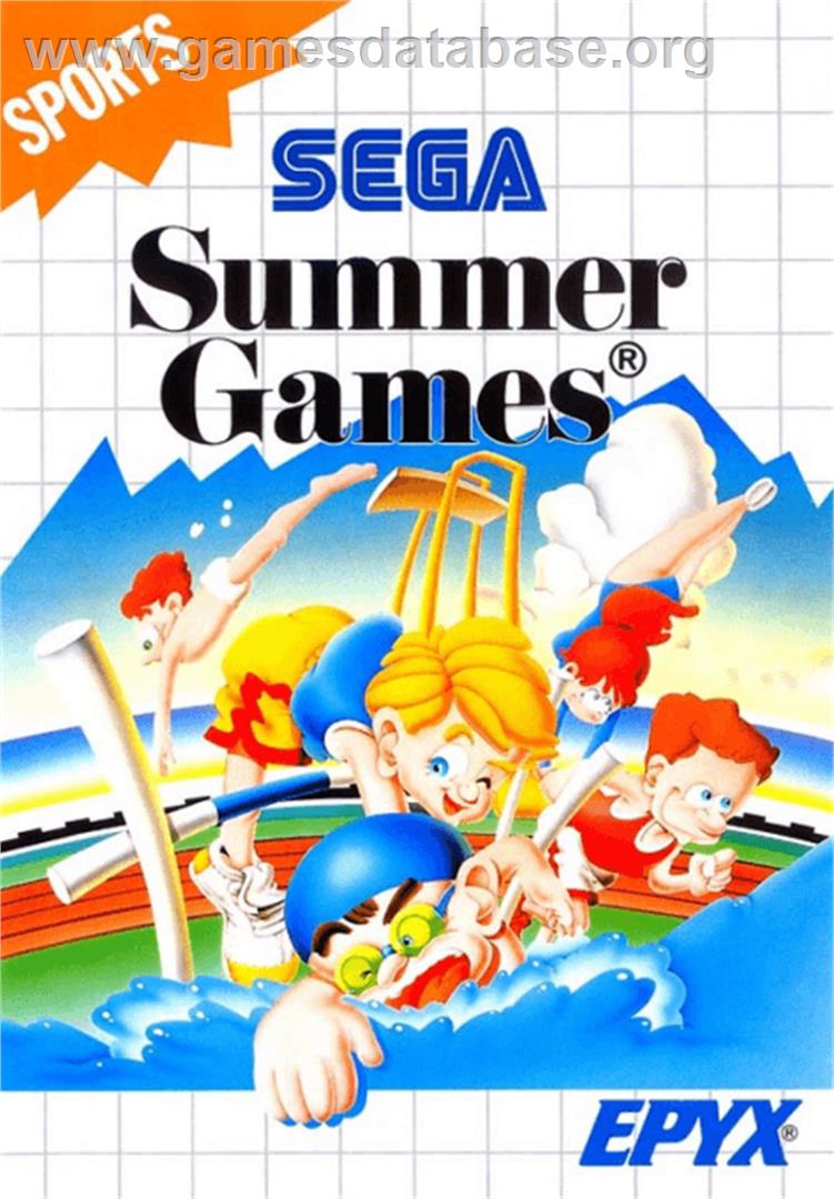 Summer Games - Sega Master System - Artwork - Box