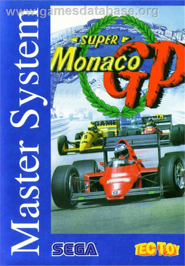 Super Monaco GP - Sega Master System - Artwork - Box