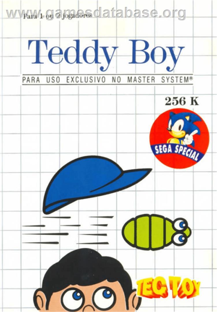 Teddy Boy - Sega Master System - Artwork - Box