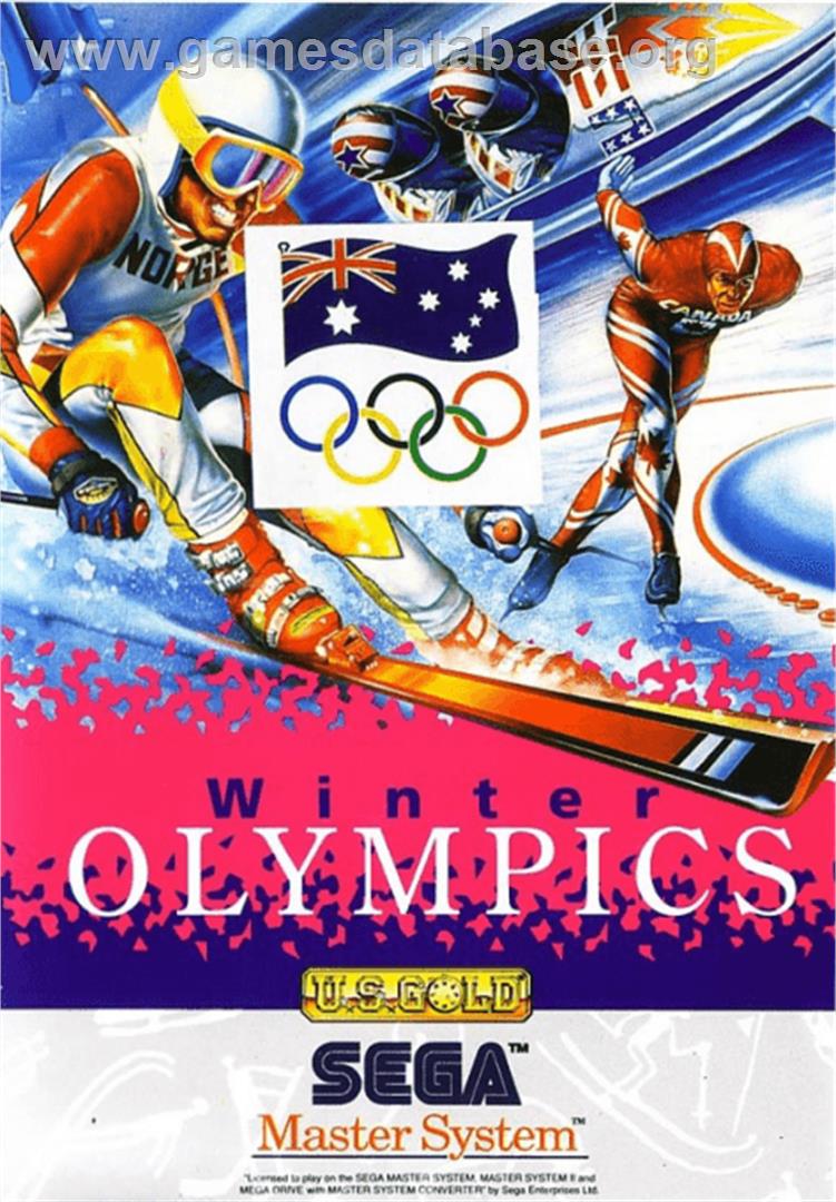 Winter Olympics: Lillehammer '94 - Sega Master System - Artwork - Box