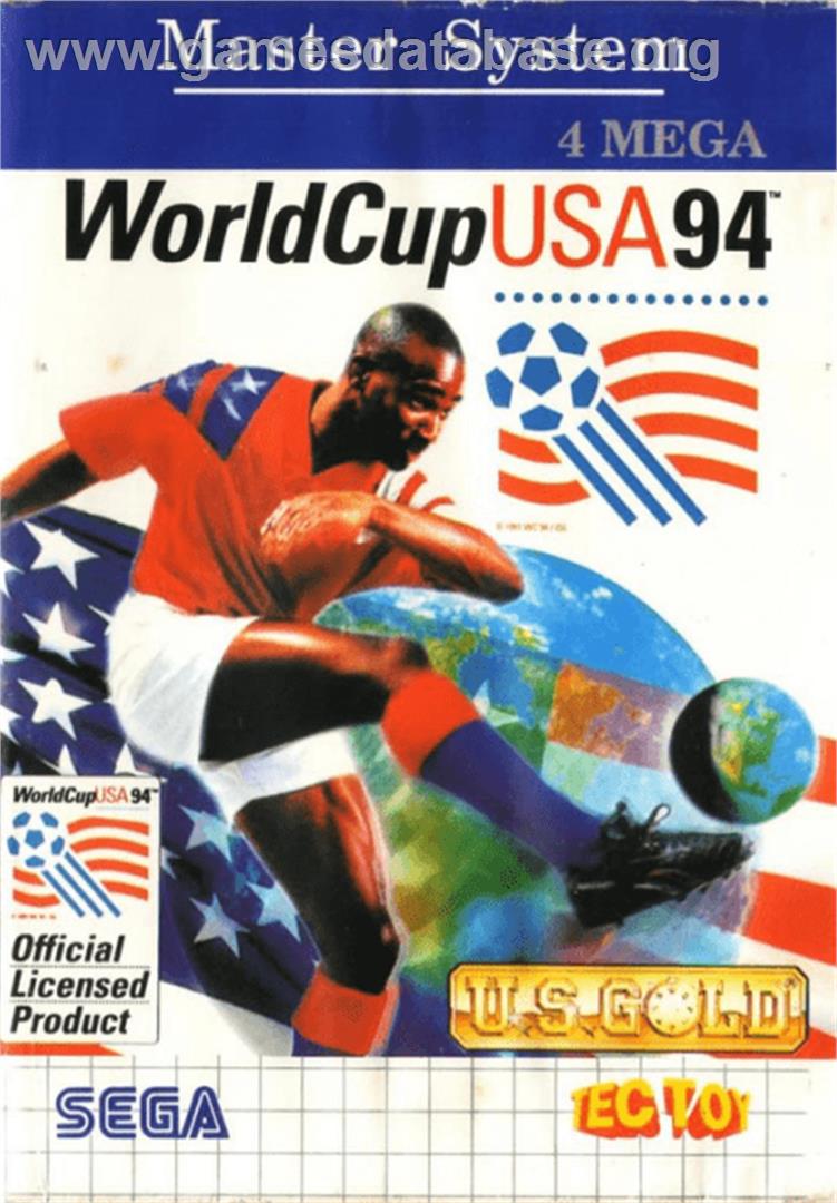 World Cup USA '94 - Sega Master System - Artwork - Box