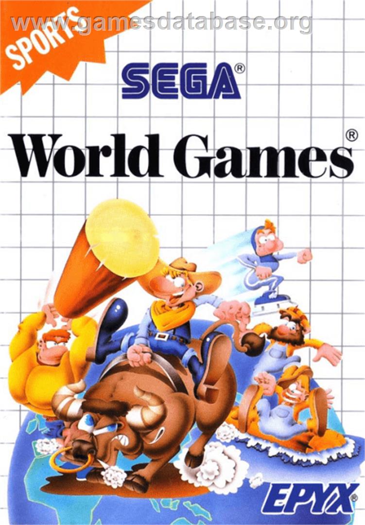 World Games - Sega Master System - Artwork - Box