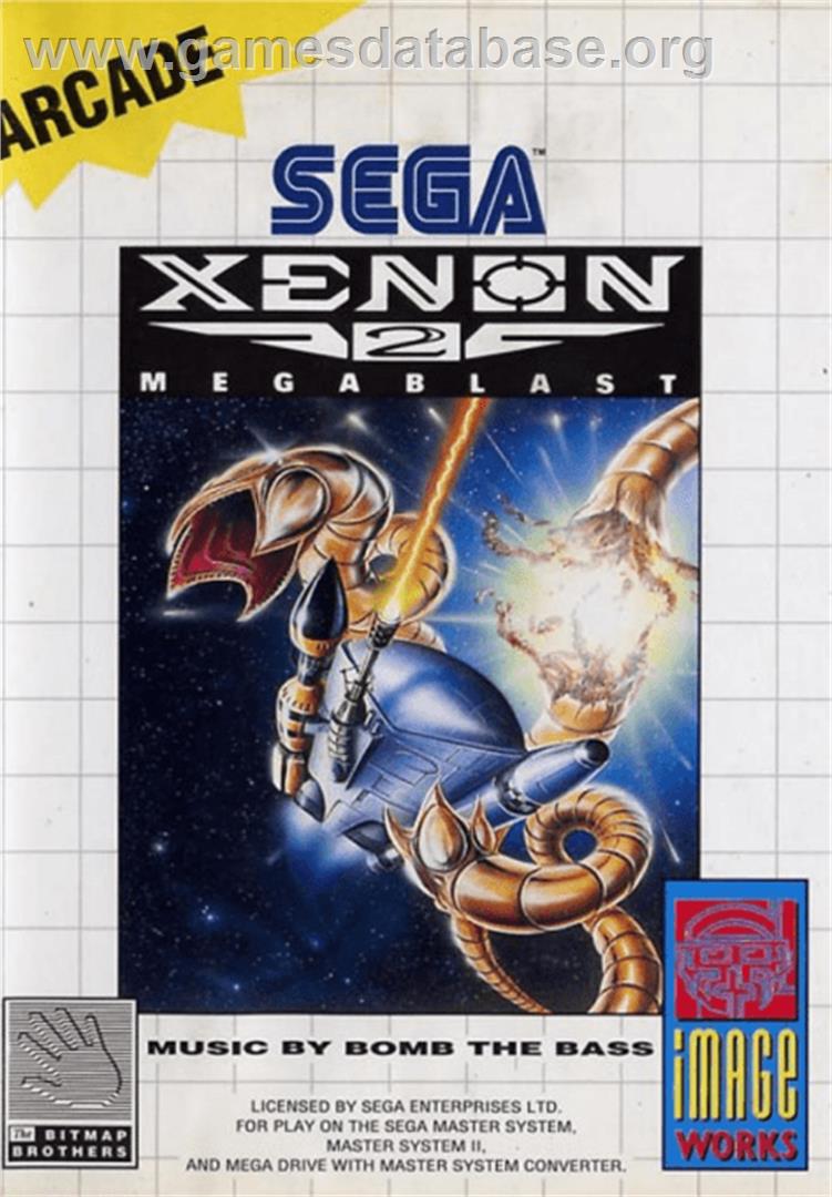 Xenon 2: Megablast - Sega Master System - Artwork - Box