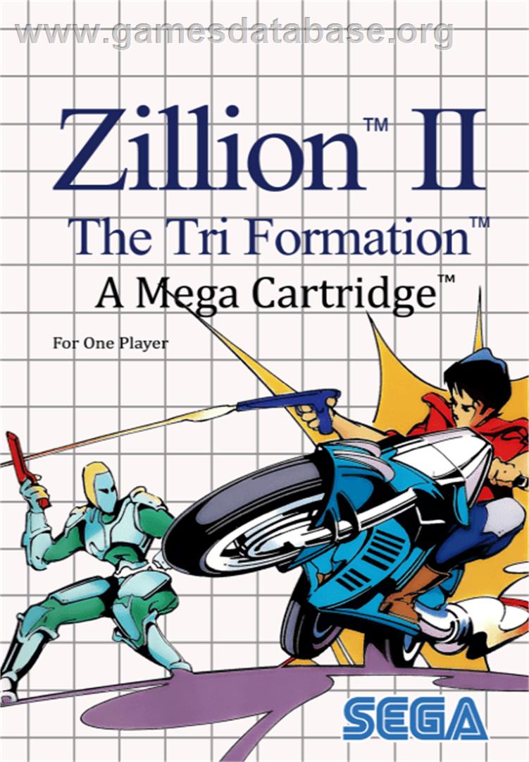 Zillion 2: Tri Formation - Sega Master System - Artwork - Box