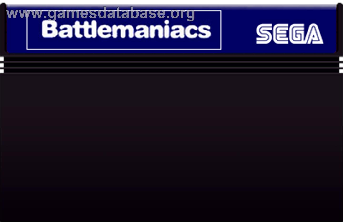 Battle Toads in Battlemaniacs - Sega Master System - Artwork - Cartridge
