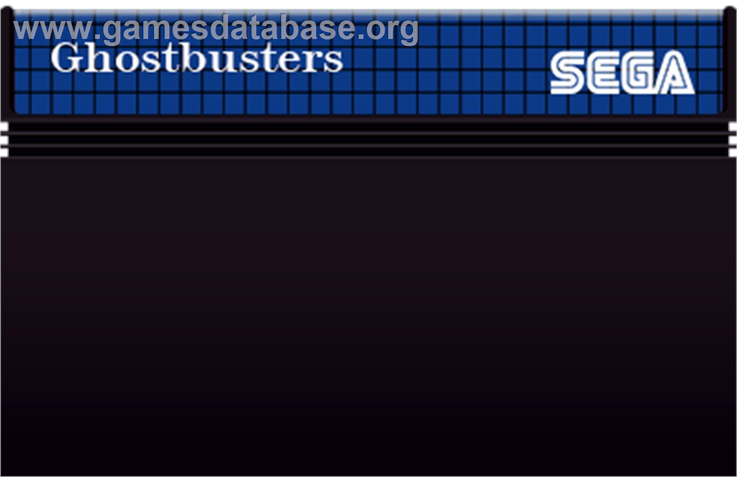 Ghostbusters - Sega Master System - Artwork - Cartridge