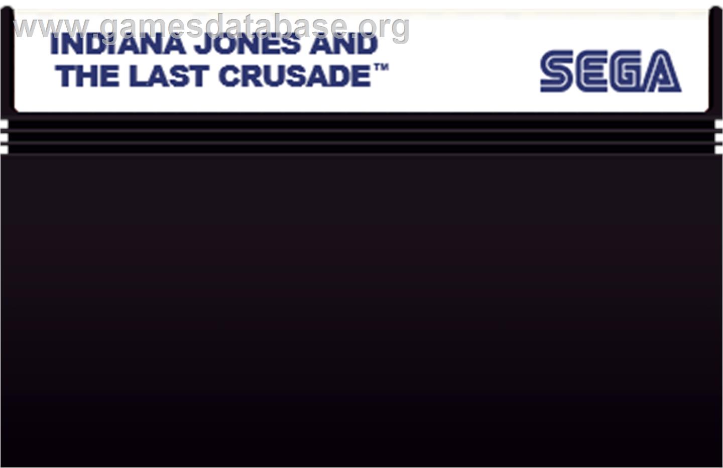 Indiana Jones and the Last Crusade: The Action Game - Sega Master System - Artwork - Cartridge