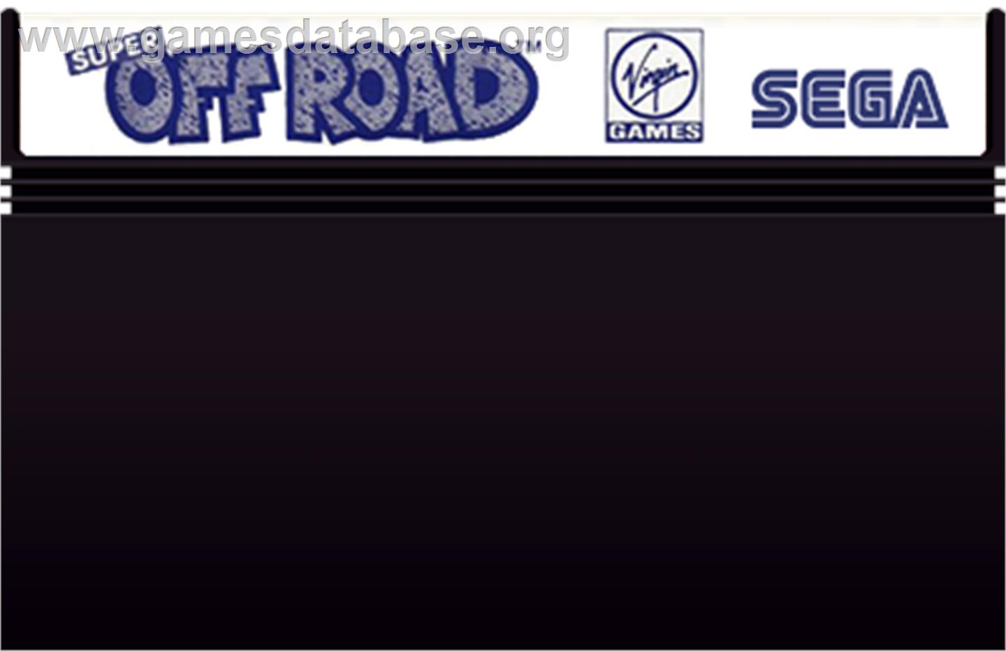 Ironman Ivan Stewart's Super Off-Road - Sega Master System - Artwork - Cartridge