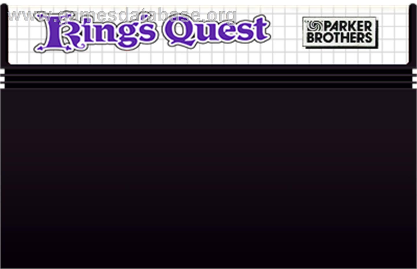 King's Quest - Sega Master System - Artwork - Cartridge