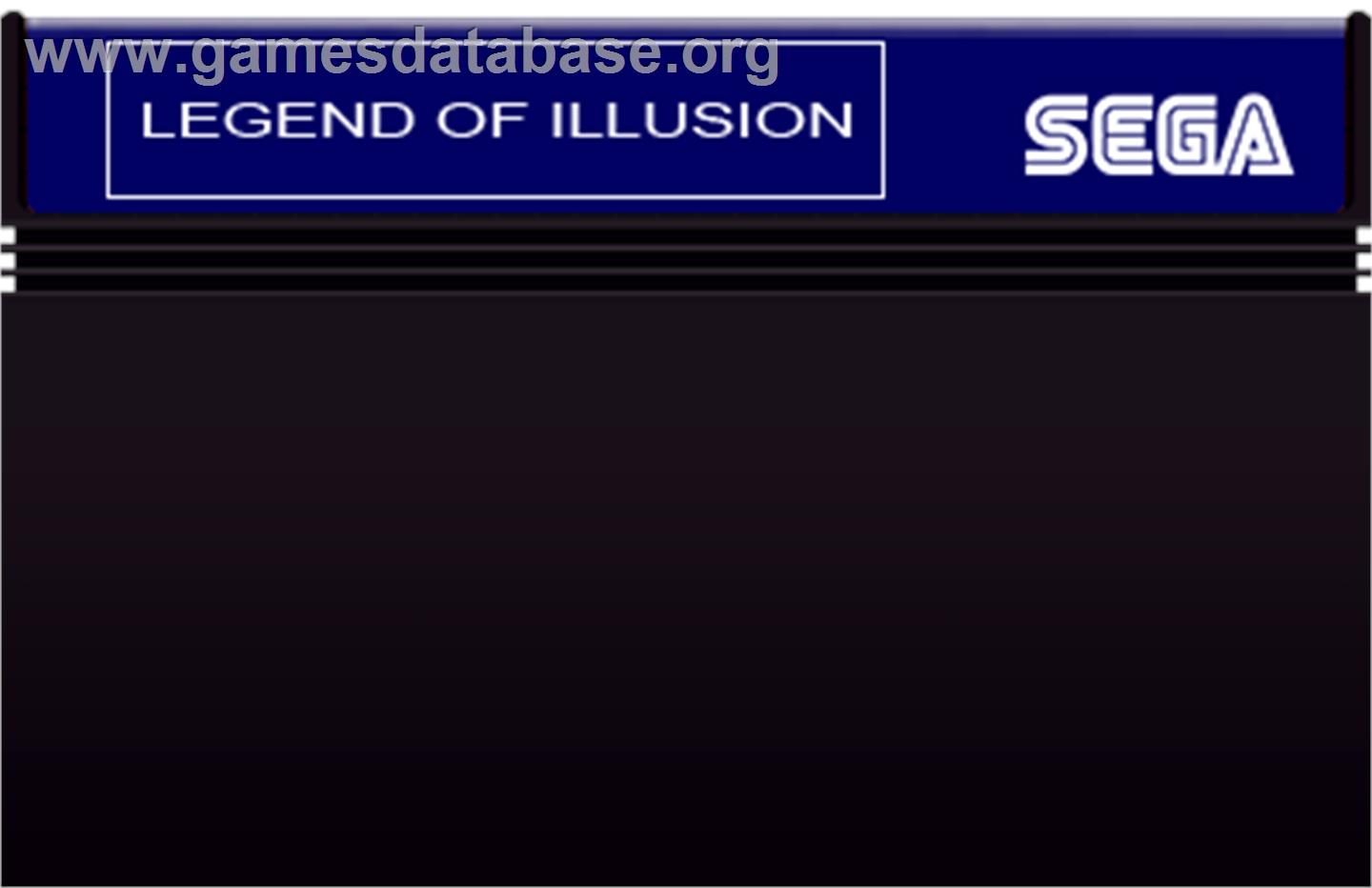 Legend of Illusion starring Mickey Mouse - Sega Master System - Artwork - Cartridge