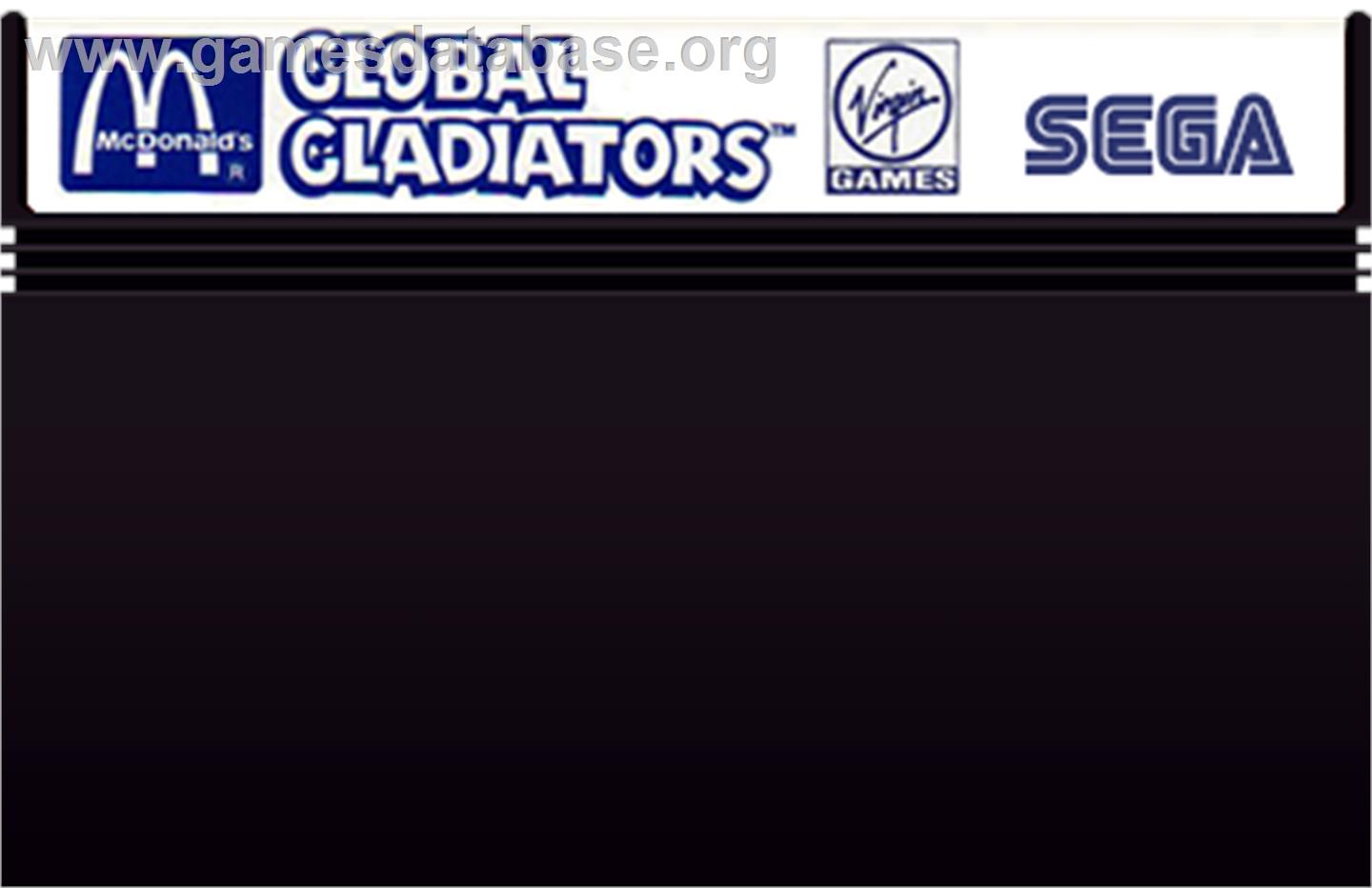 Mick & Mack as the Global Gladiators - Sega Master System - Artwork - Cartridge