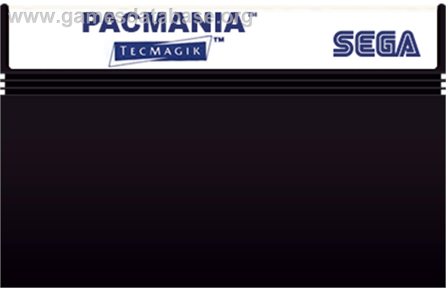 Pac-Mania - Sega Master System - Artwork - Cartridge