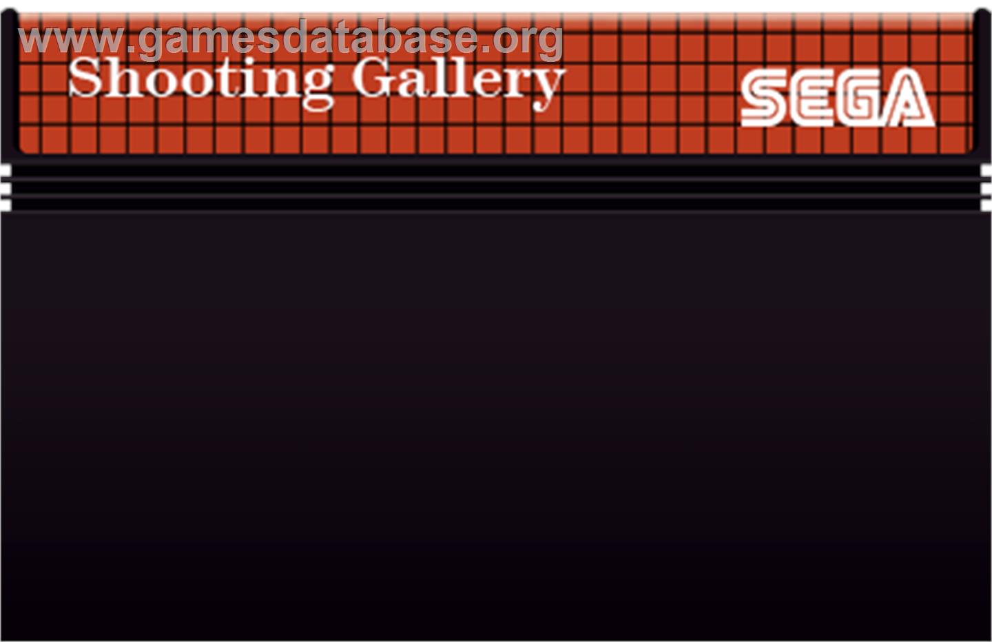 Shooting Gallery - Sega Master System - Artwork - Cartridge