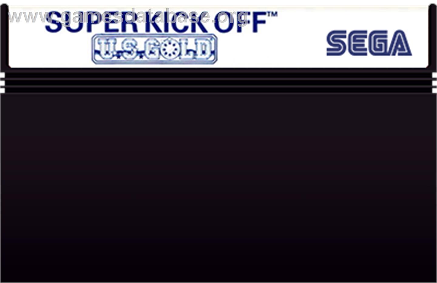 Super Kick Off - Sega Master System - Artwork - Cartridge