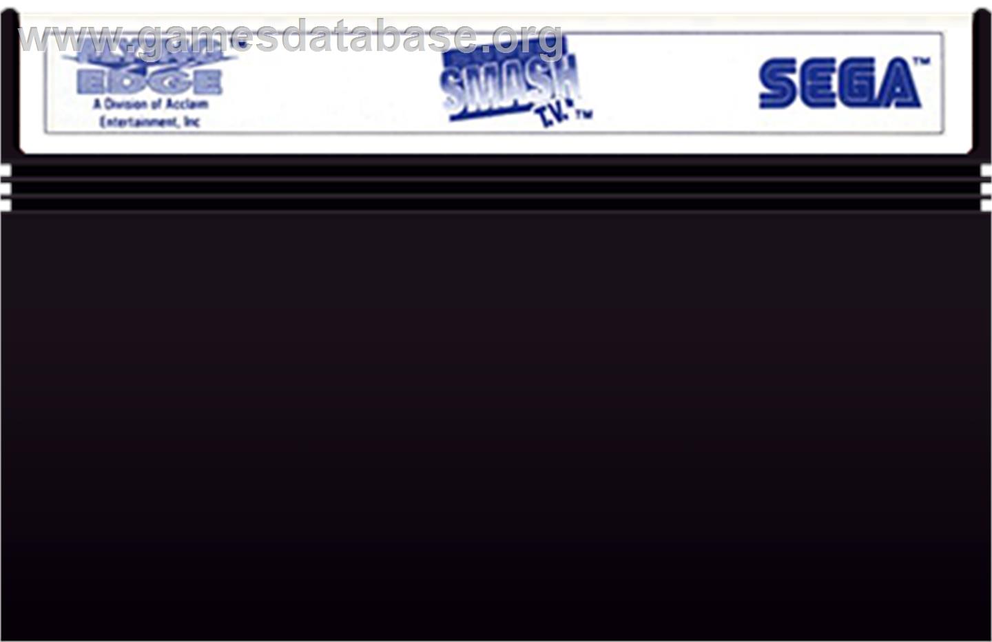 Super Smash T.V. - Sega Master System - Artwork - Cartridge