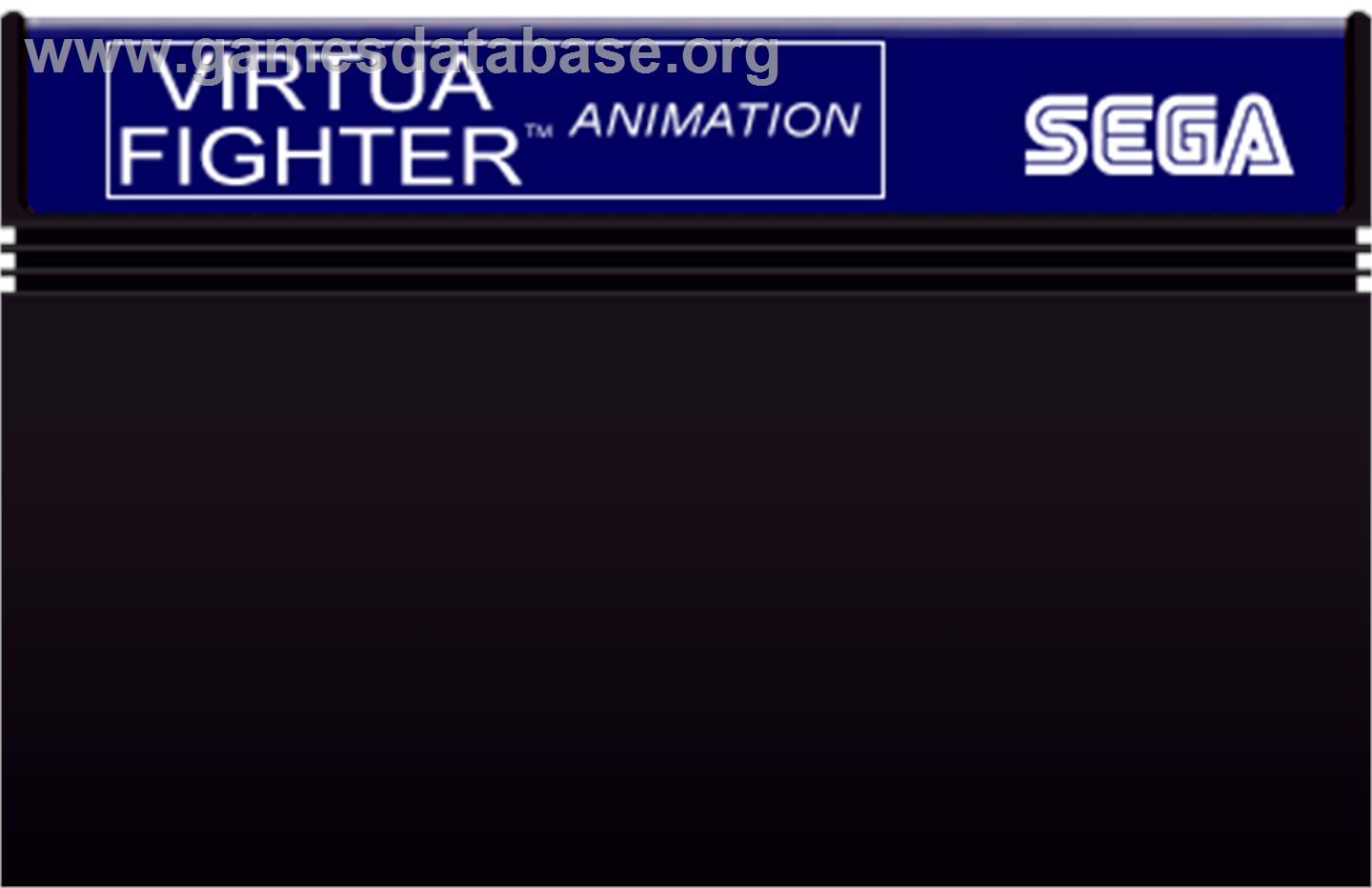 Virtua Fighter Animation - Sega Master System - Artwork - Cartridge