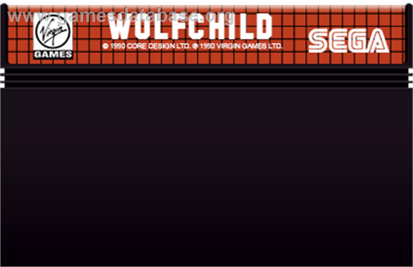 Wolfchild - Sega Master System - Artwork - Cartridge