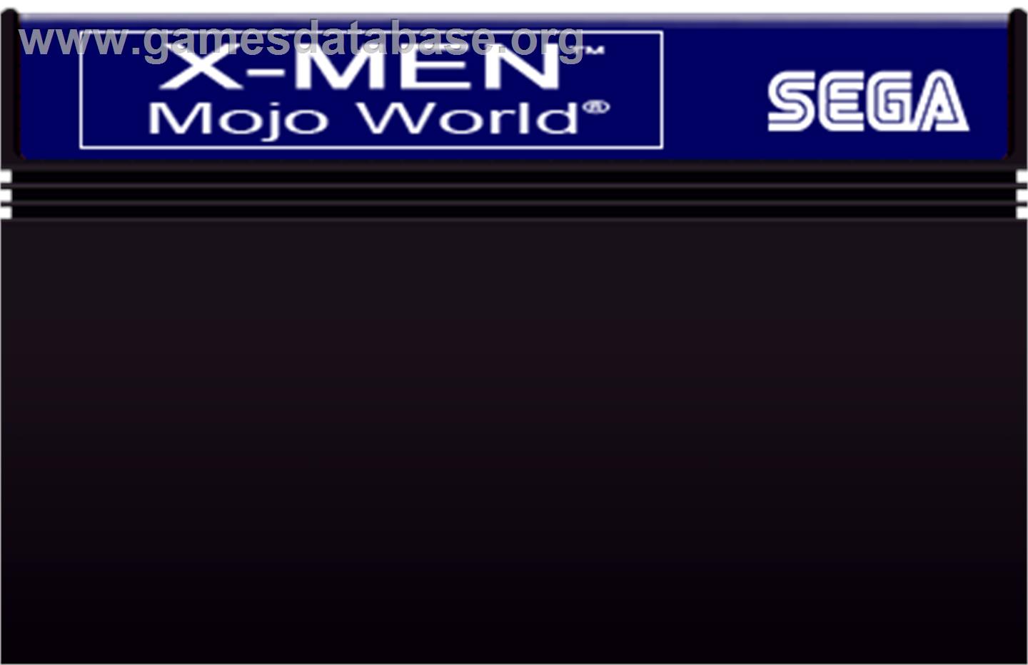 X-Men: Mojo World - Sega Master System - Artwork - Cartridge