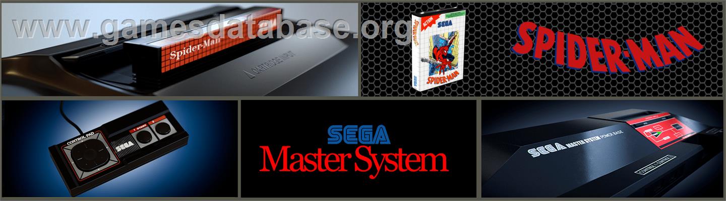 Amazing Spider-Man vs. The Kingpin - Sega Master System - Artwork - Marquee