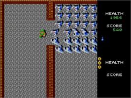 In game image of Gauntlet on the Sega Master System.