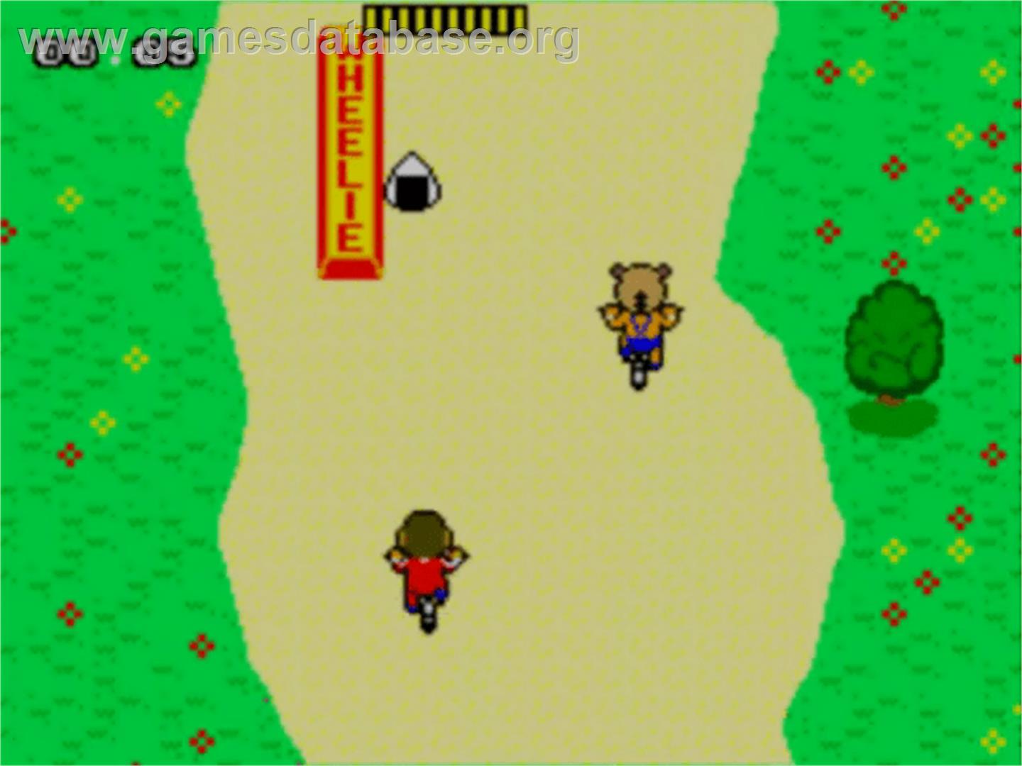 Alex Kidd: BMX Trial - Sega Master System - Artwork - In Game