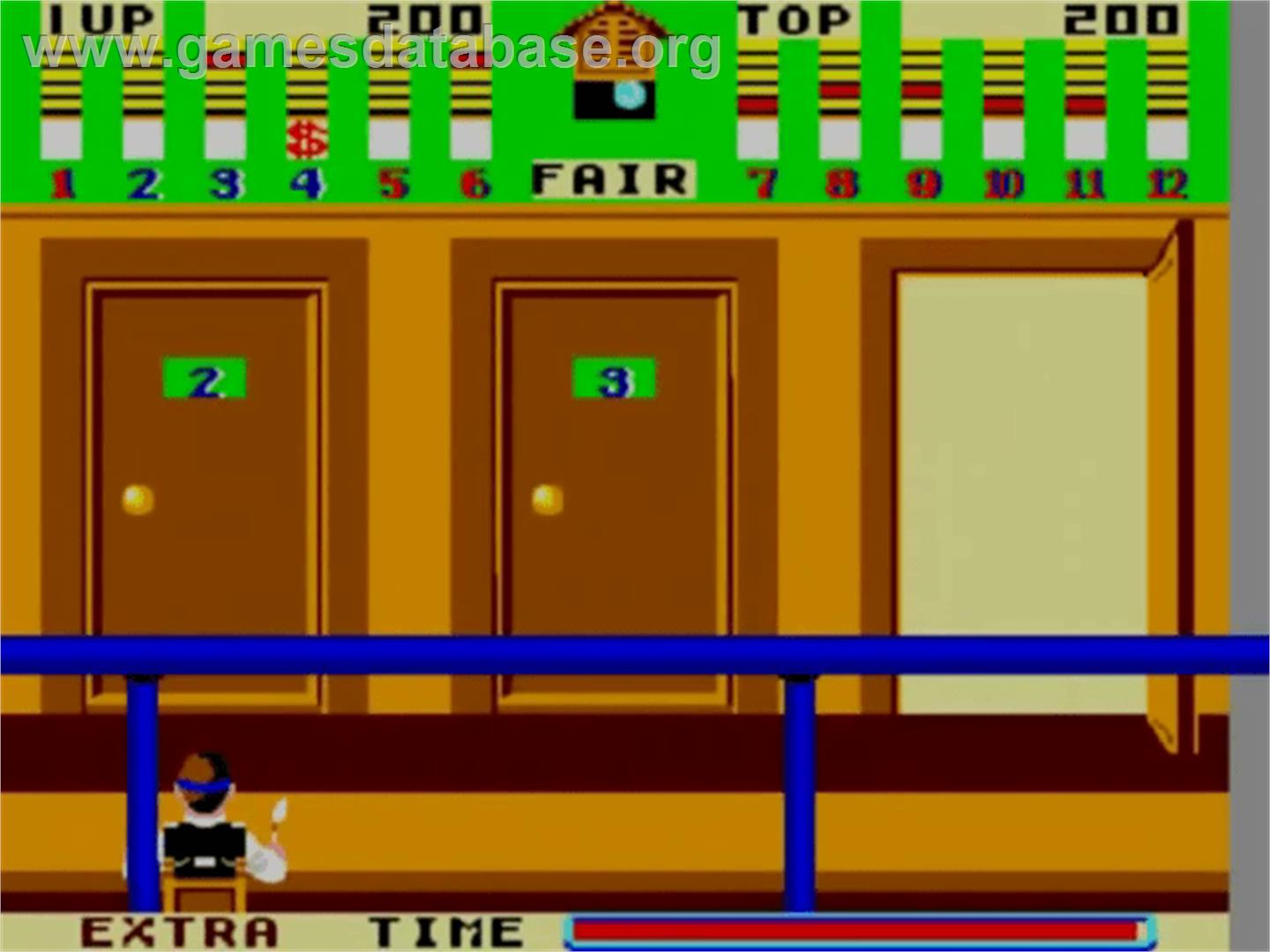 Bank Panic - Sega Master System - Artwork - In Game
