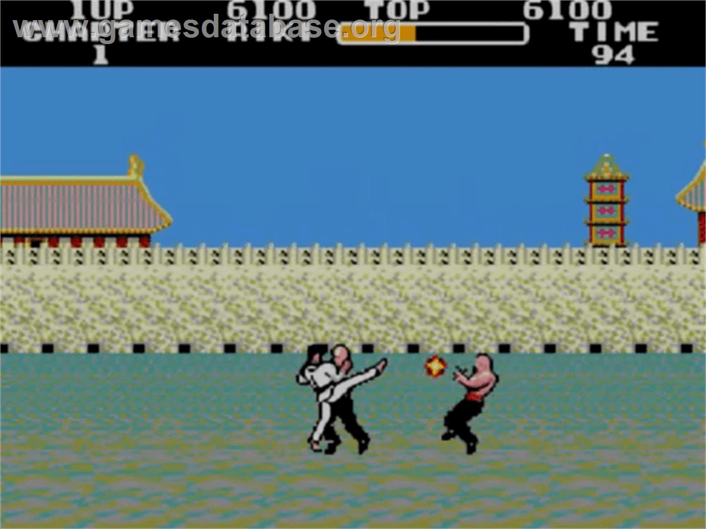 Black Belt - Sega Master System - Artwork - In Game