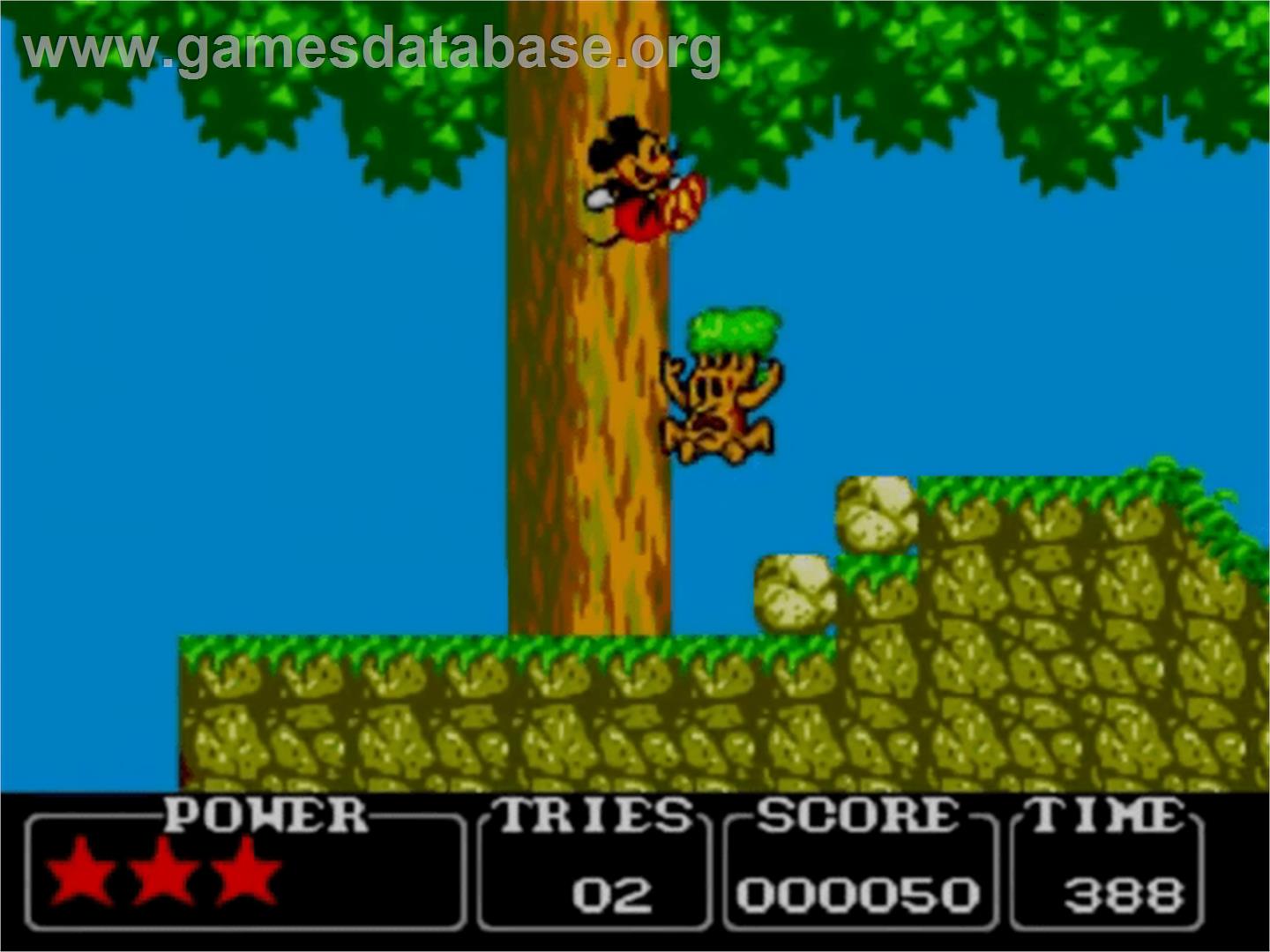 Castle of Illusion starring Mickey Mouse - Sega Master System - Artwork - In Game