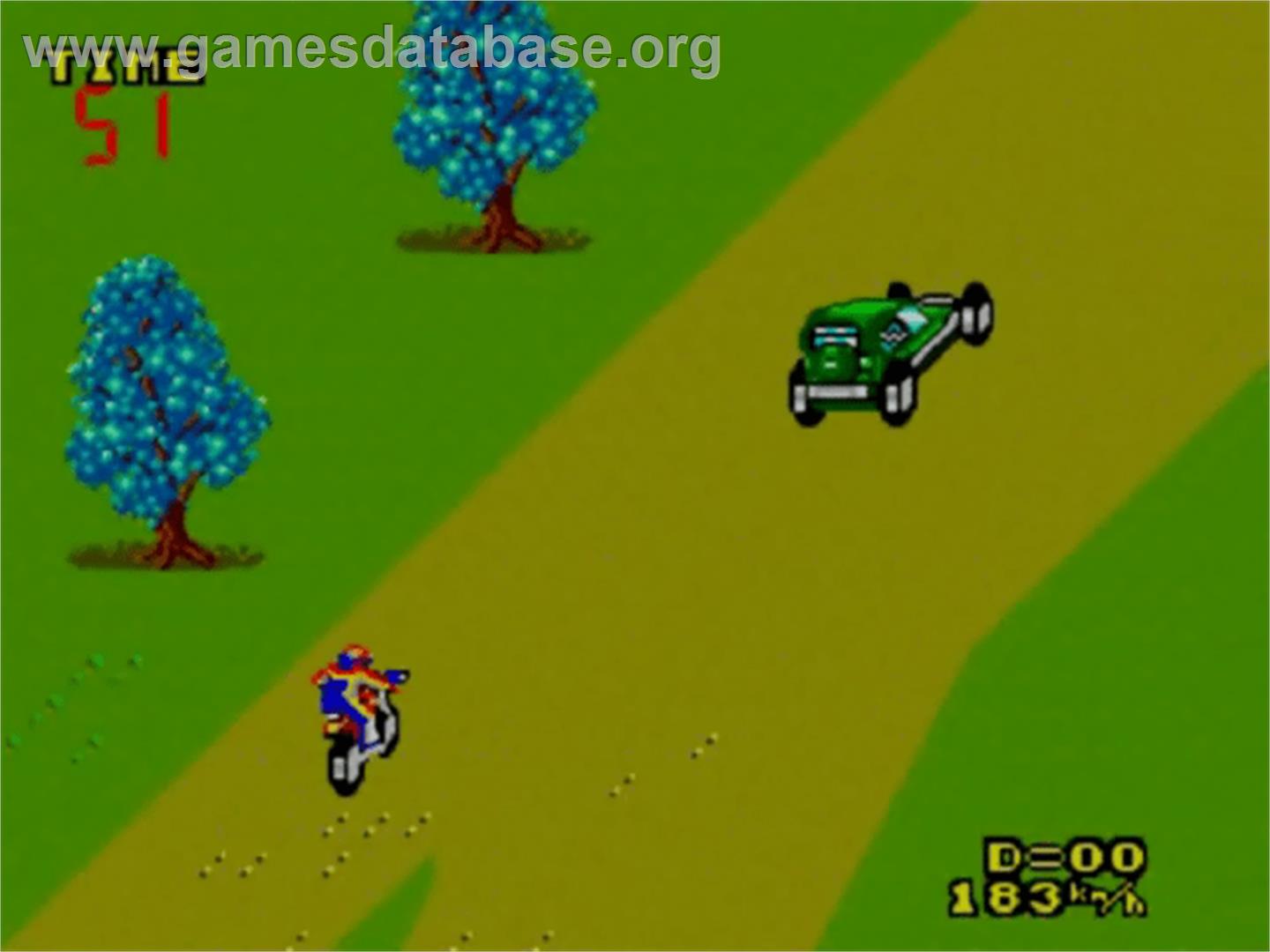 Enduro Racer - Sega Master System - Artwork - In Game