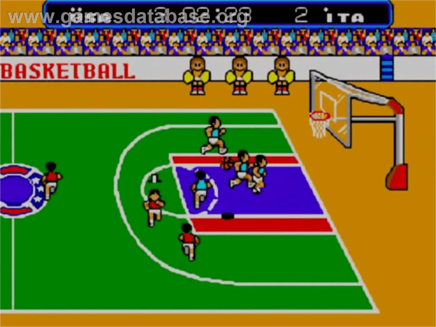 Great Basketball - Sega Master System - Artwork - In Game