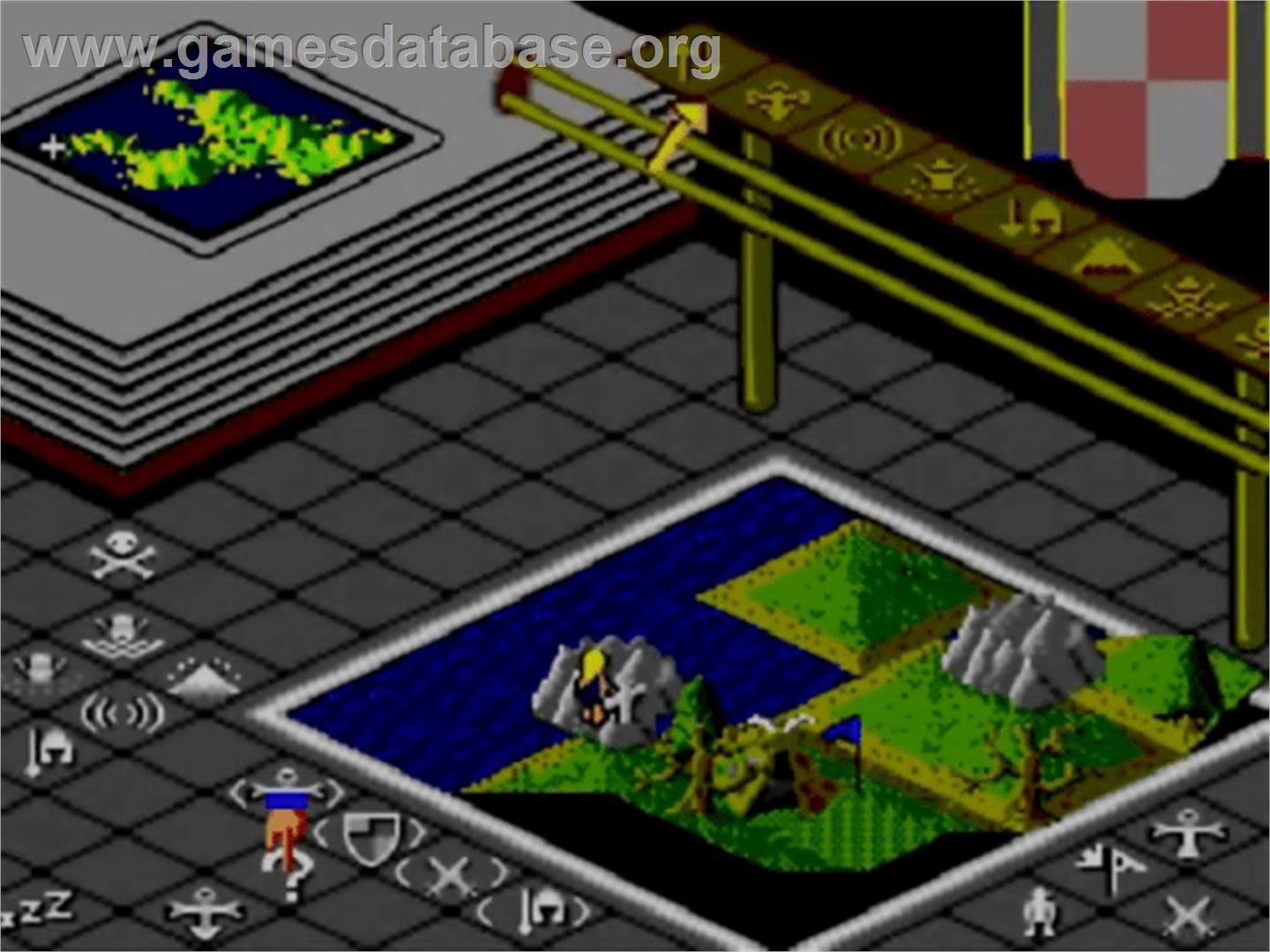 Populous - Sega Master System - Artwork - In Game
