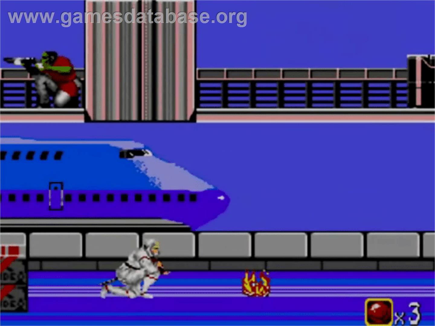 Shadow Dancer - Sega Master System - Artwork - In Game
