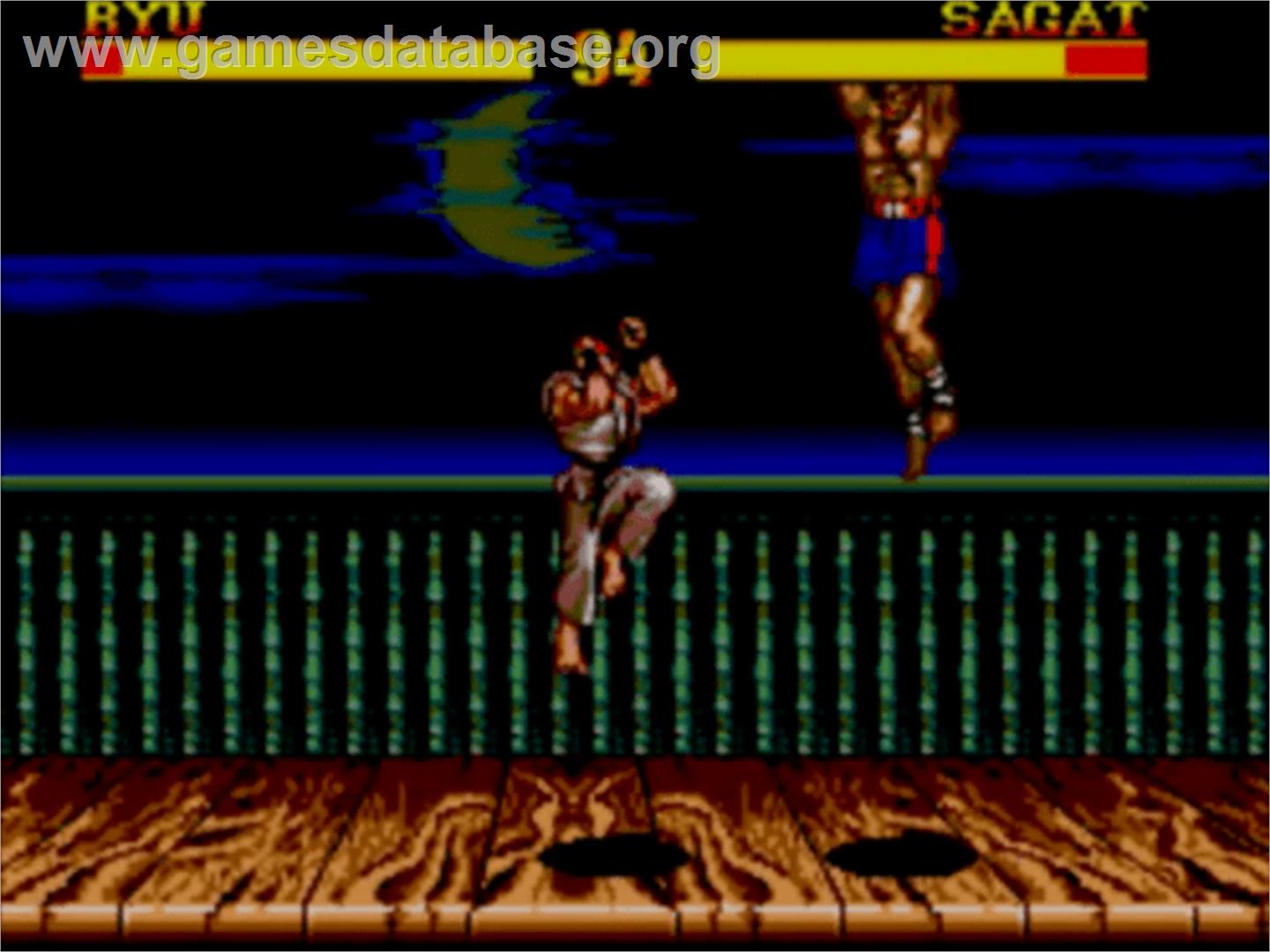 Street Fighter II' - Champion Edition - Sega Master System - Artwork - In Game
