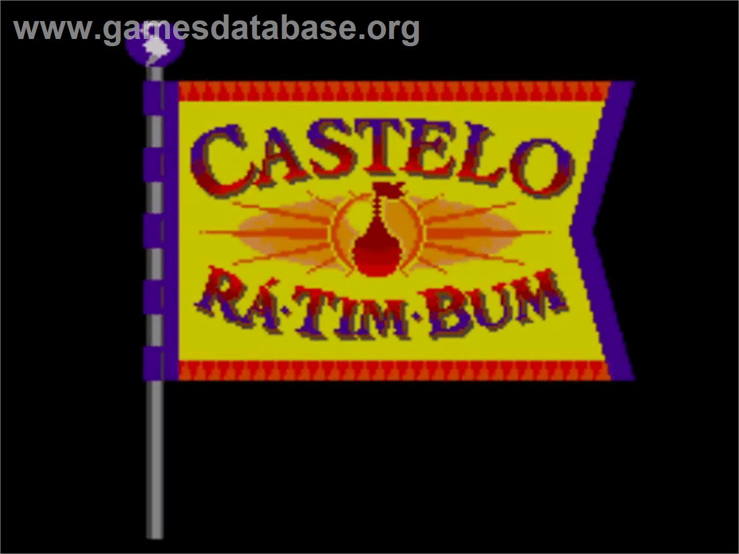 Castelo Rá-Tim-Bum - Sega Master System - Artwork - Title Screen