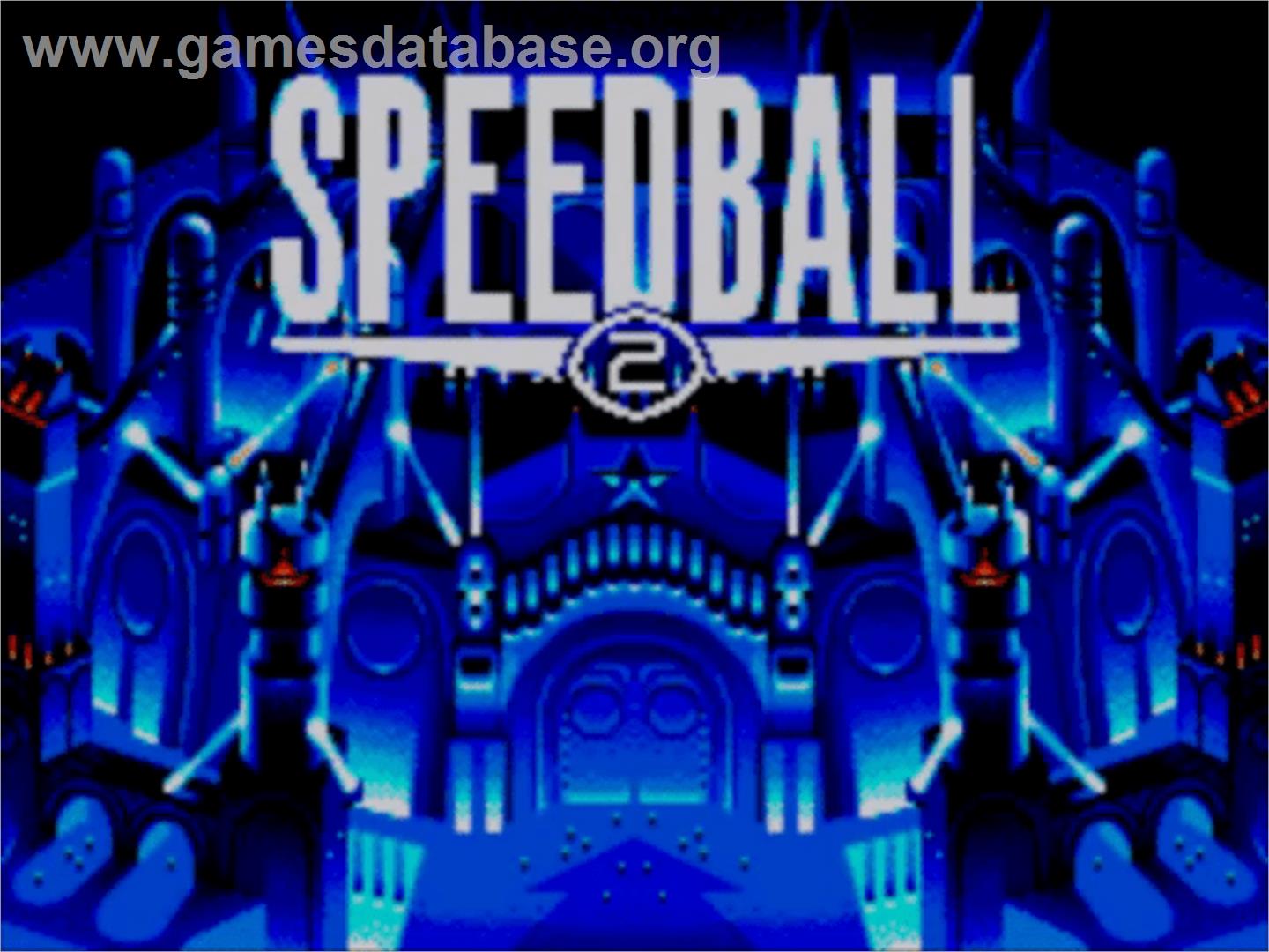Speedball 2: Brutal Deluxe - Sega Master System - Artwork - Title Screen