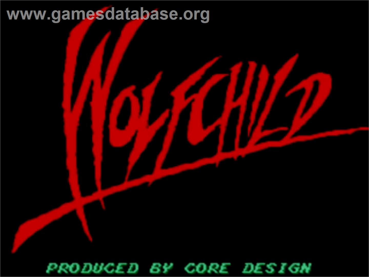 Wolfchild - Sega Master System - Artwork - Title Screen