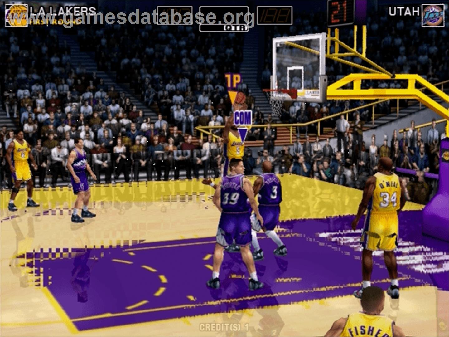 Virtua NBA - Sega Naomi - Artwork - In Game