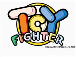 Title screen of Toy Fighter on the Sega Naomi.