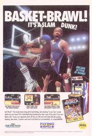 Advert for Arch Rivals on the Sega Nomad.
