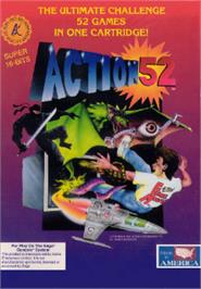 Box cover for Action 52 on the Sega Nomad.