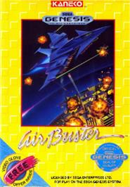 Box cover for Air Buster on the Sega Nomad.