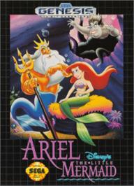 Box cover for Ariel the Little Mermaid on the Sega Nomad.
