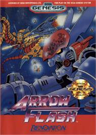 Box cover for Arrow Flash on the Sega Nomad.