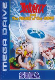 Box cover for Asterix and the Power of the Gods on the Sega Nomad.