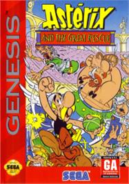 Box cover for Astérix and the Great Rescue on the Sega Nomad.