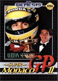 Box cover for Ayrton Senna's Super Monaco GP 2 on the Sega Nomad.