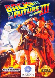 Box cover for Back to the Future III on the Sega Nomad.