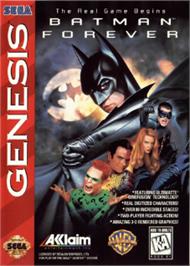 Box cover for Batman Forever on the Sega Nomad.